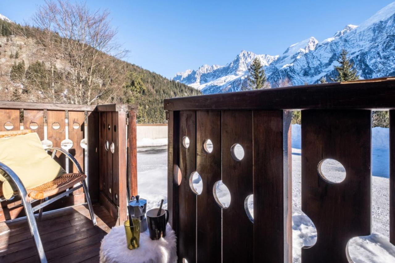 Apartament Studio Near Lac Des Chavants Superb View Les Houches Zewnętrze zdjęcie